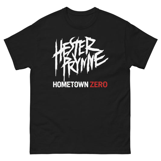 HESTER PRYNNE HOMETOWN ZERO TEE BLACK FRONT