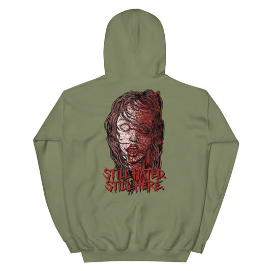 HESTER PRYNNE HOMETOWN ZERO HOODIE OLIVE GREEN BACK