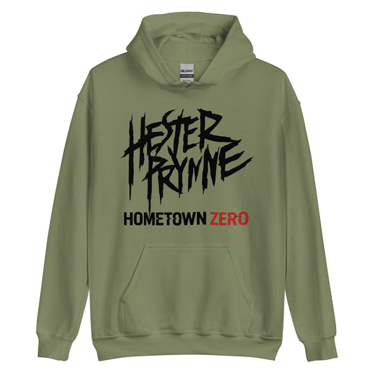 HESTER PRYNNE HOMETOWN ZERO HOODIE OLIVE GREEN FRONT
