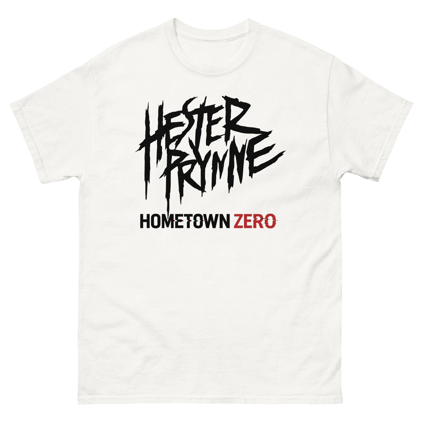 HESTER PRYNNE HOMETOWN ZERO TEE WHITE FRONT