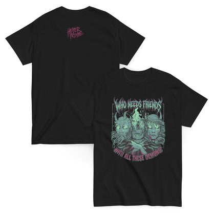 Hester Prynne Dying Five Miles From Where You Were Born T-Shirt Black