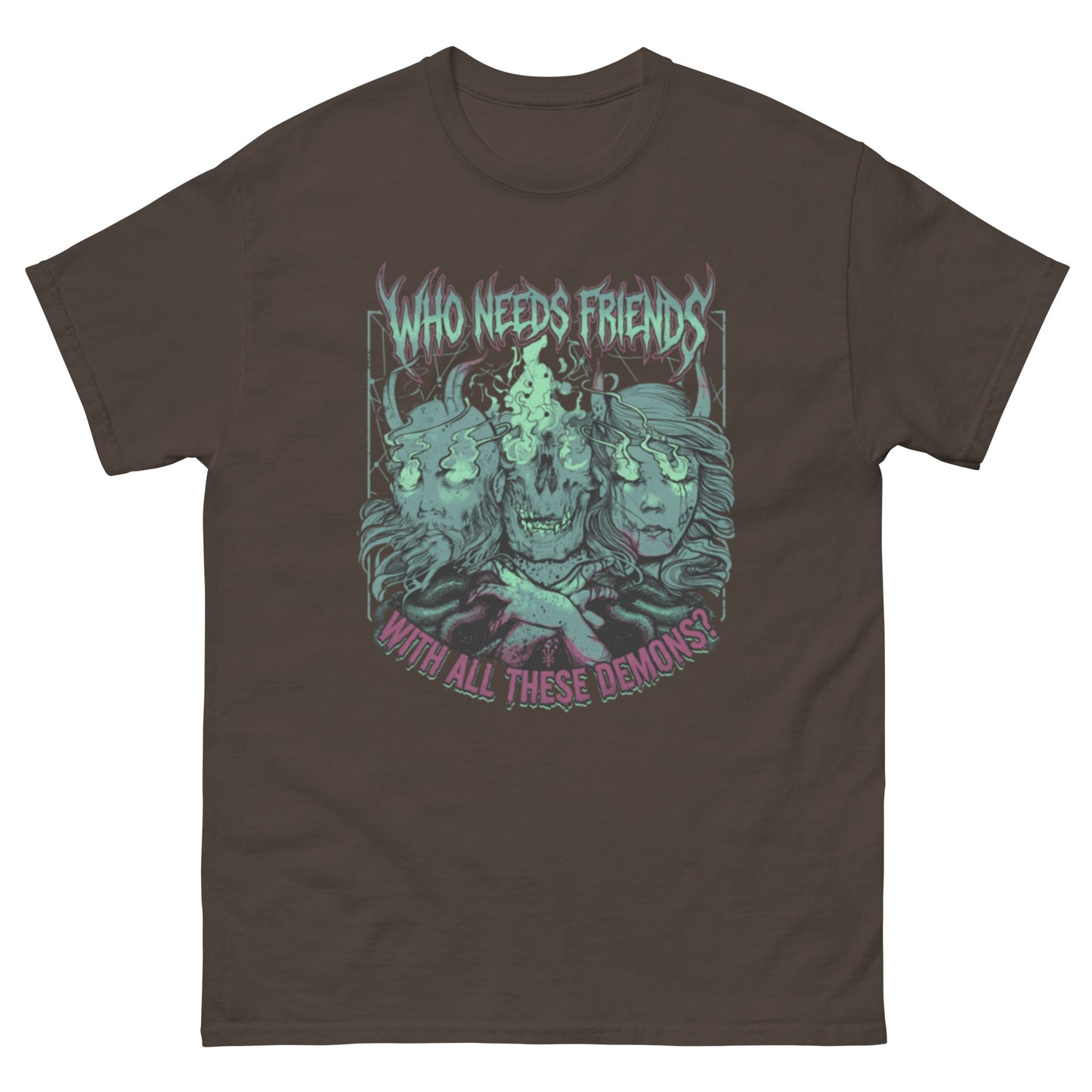Hester Prynne Dying Five Miles From Where You Were Born T-Shirt Brown