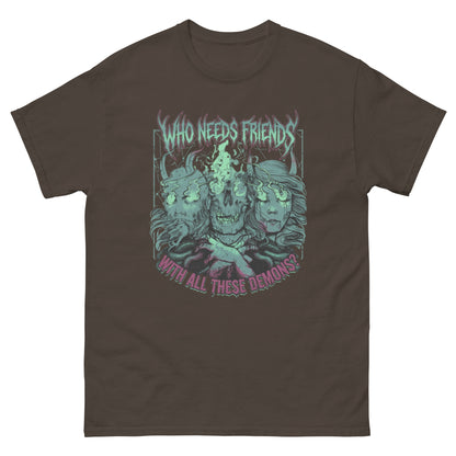 Hester Prynne Dying Five Miles From Where You Were Born T-Shirt Brown